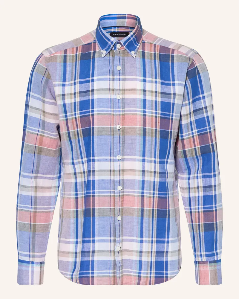 Strokesman's Hemd Regular Fit Blau