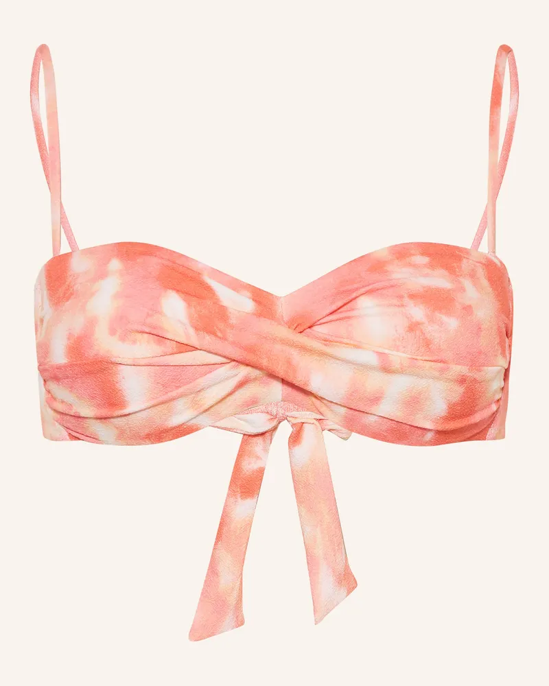 watercult Bandeau-Bikini-Top SUNHAZE DREAMS Hellrot