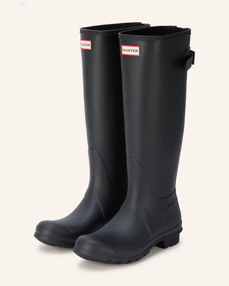 Hunter Gummistiefel Original Tall schwarz Schwarz