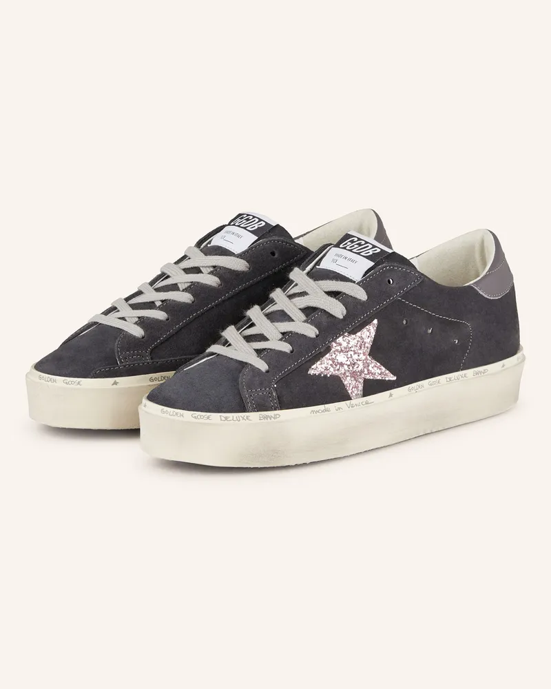 Golden Goose Sneaker Ball Star grau Dunkelgrau