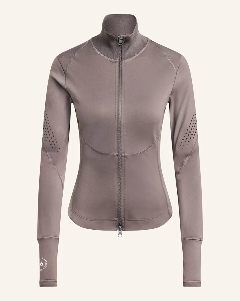 adidas Trainingsjacke ADIDAS BY STELLA MCCARTNEY TRAINING Taupe