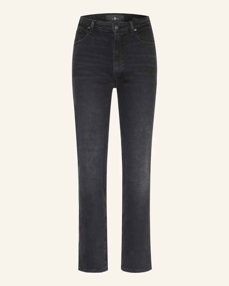 7 for all mankind Straight Jeans High Rise Straight grau 43v