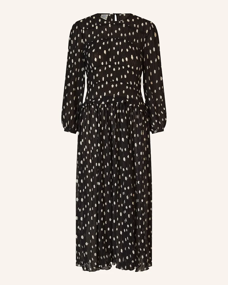 Baum und Pferdgarten Plisseekleid Alfie Mit Rüschen schwarz Schwarz