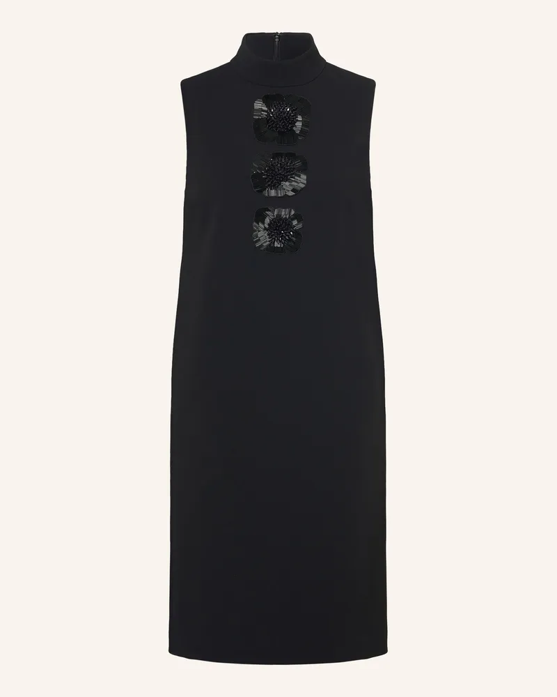 Max Mara Cocktailkleid Bacino Mit Schmucksteinen schwarz Schwarz