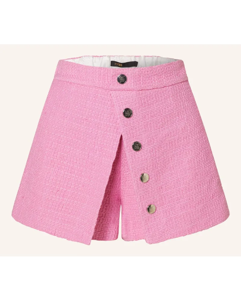 Maje Bouclé-Skort Rosa