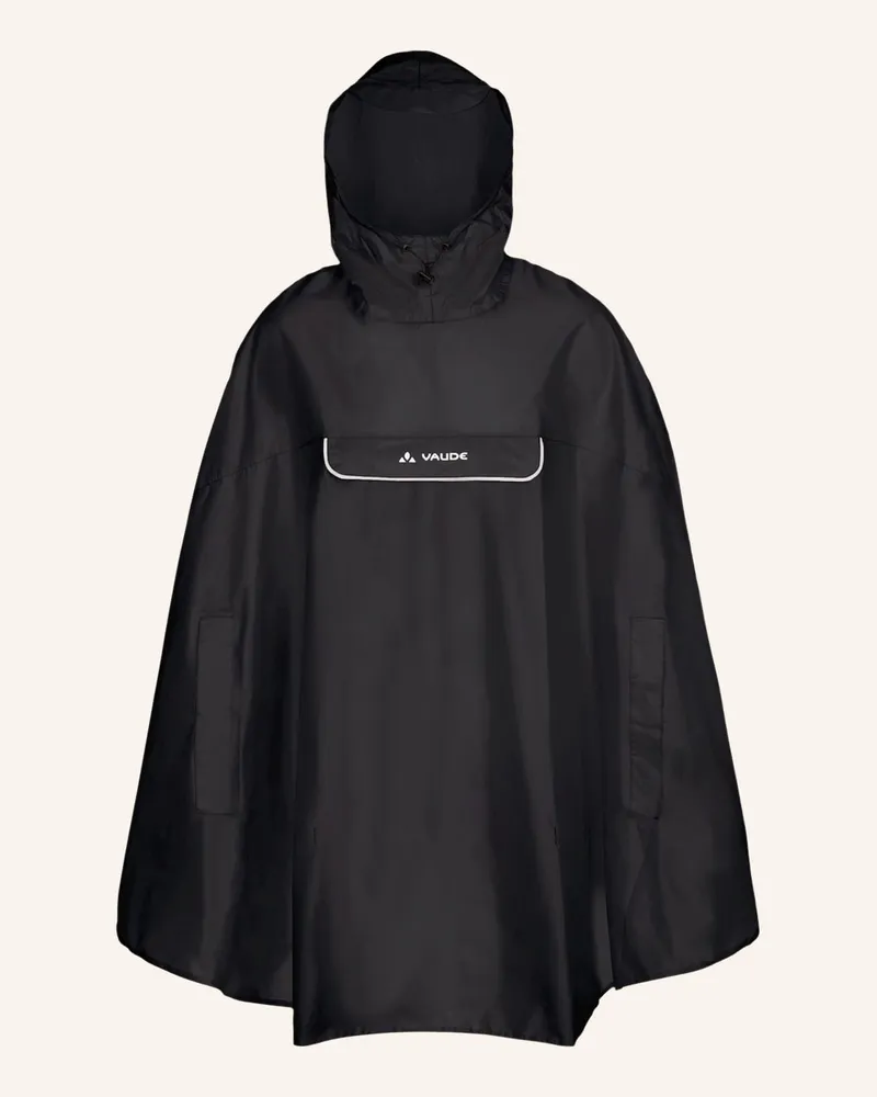 Vaude Regenponcho VALDIPINO Schwarz