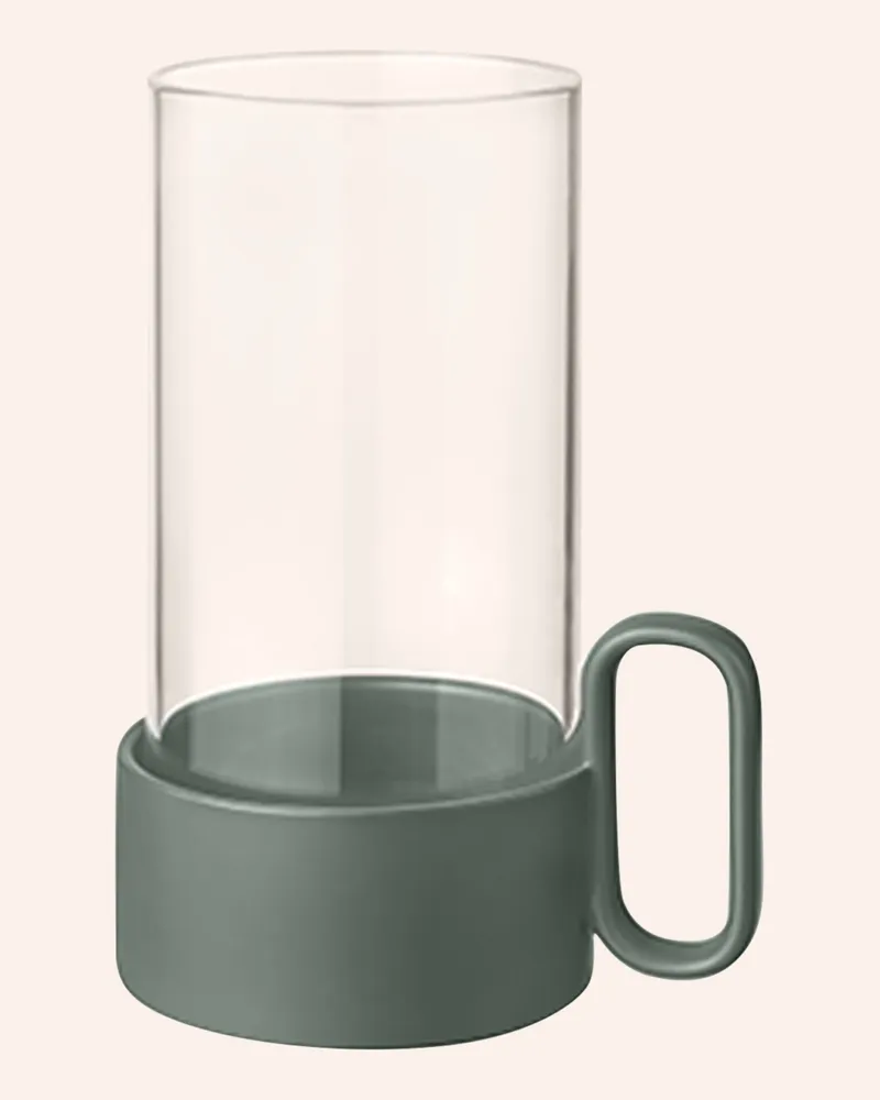 Blomus Windlicht Yuragi gruen Dunkelgrün