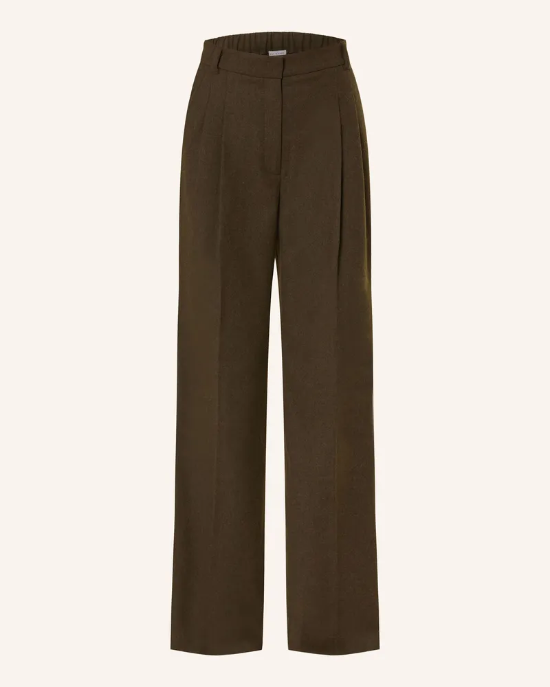 Mrs & HUGS Marlenehose braun Dunkelbraun