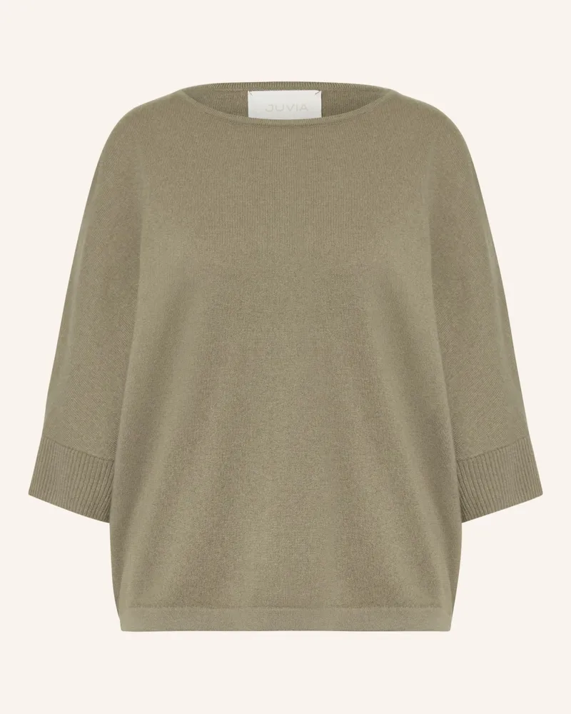 Juvia Pullover BLANCA mit 3/4-Arm Khaki