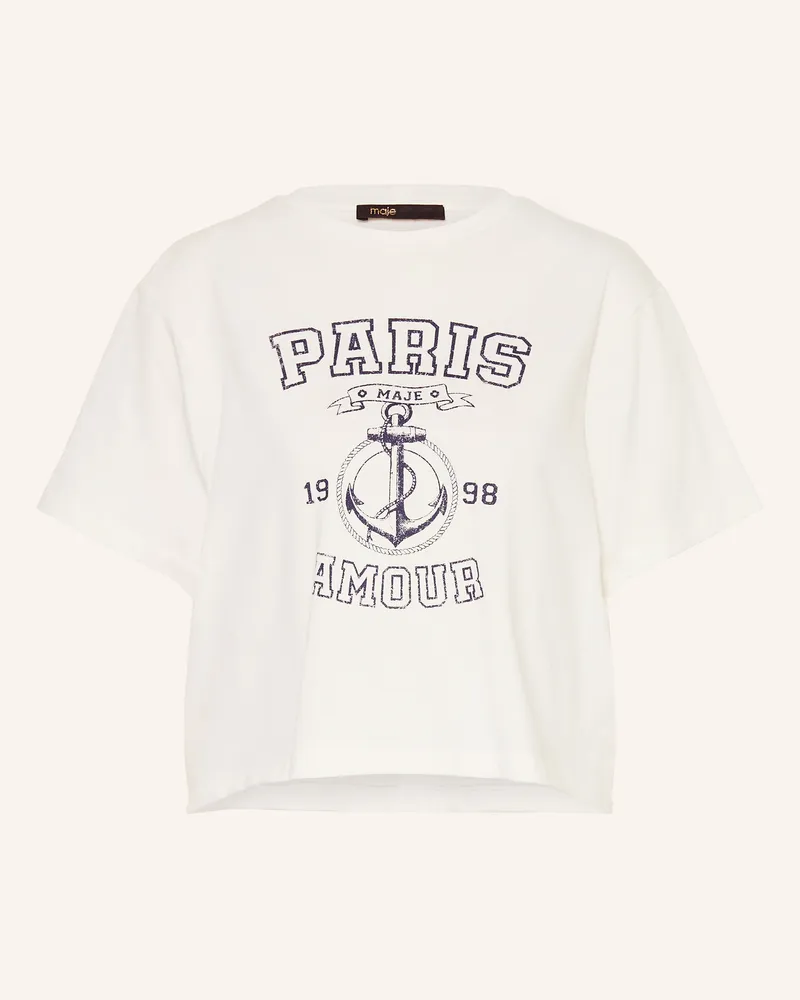 Maje T-Shirt Weiss