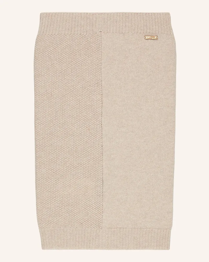 Capo Loop-Schal Mit Cashmere beige Beige