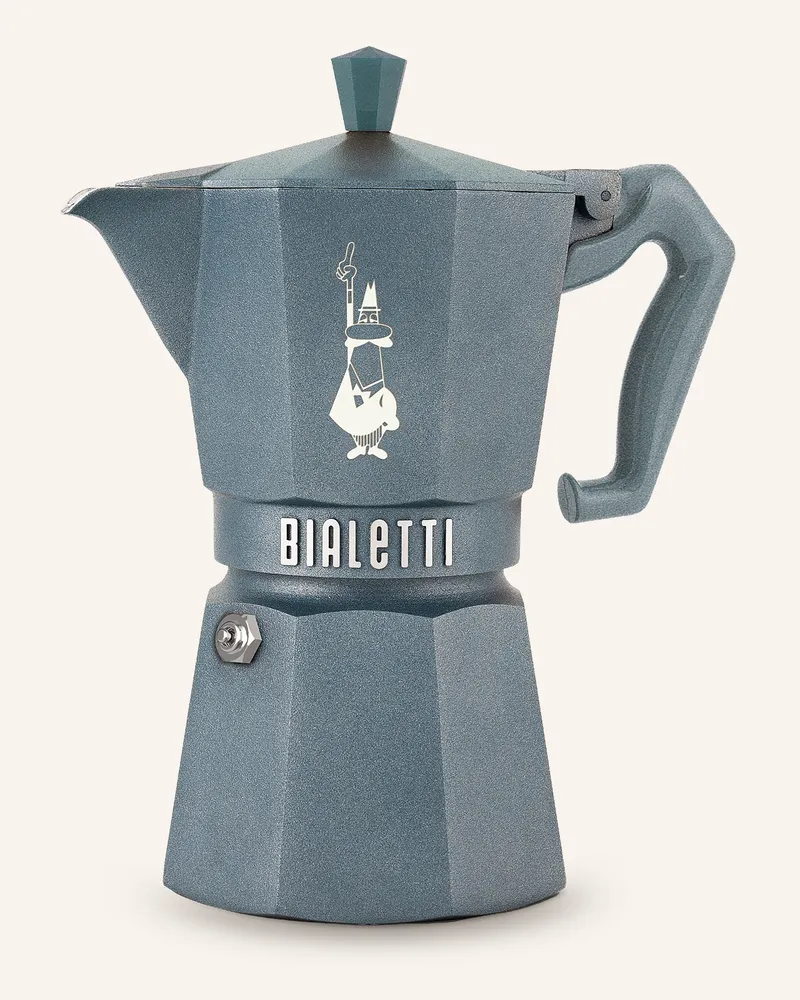 Bialetti Espressokocher Moka Exclusive grau Grau