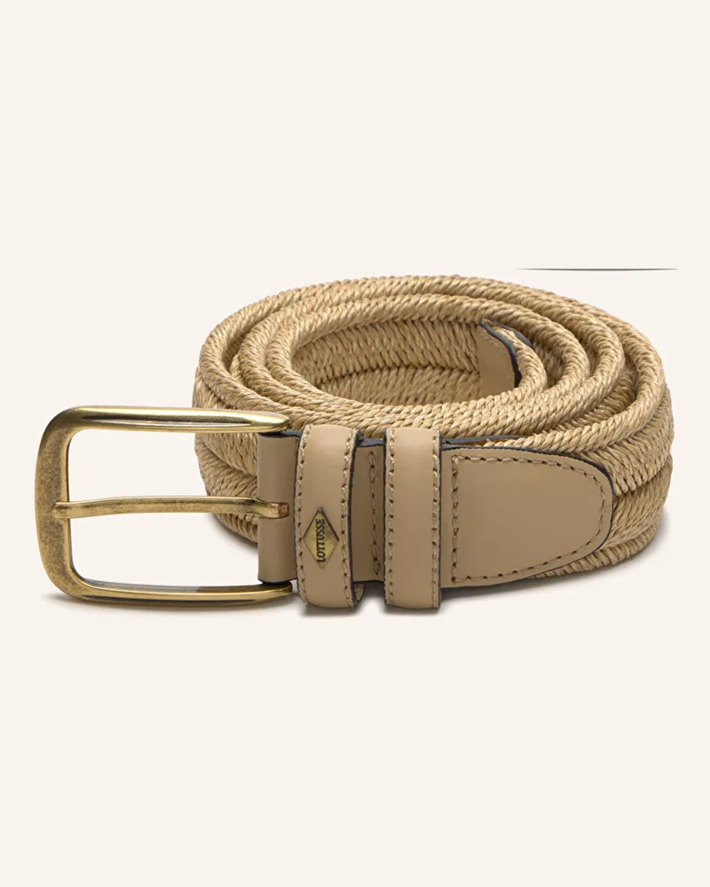 Lottusse Geflochtener Gürtel Nastro beige Beige