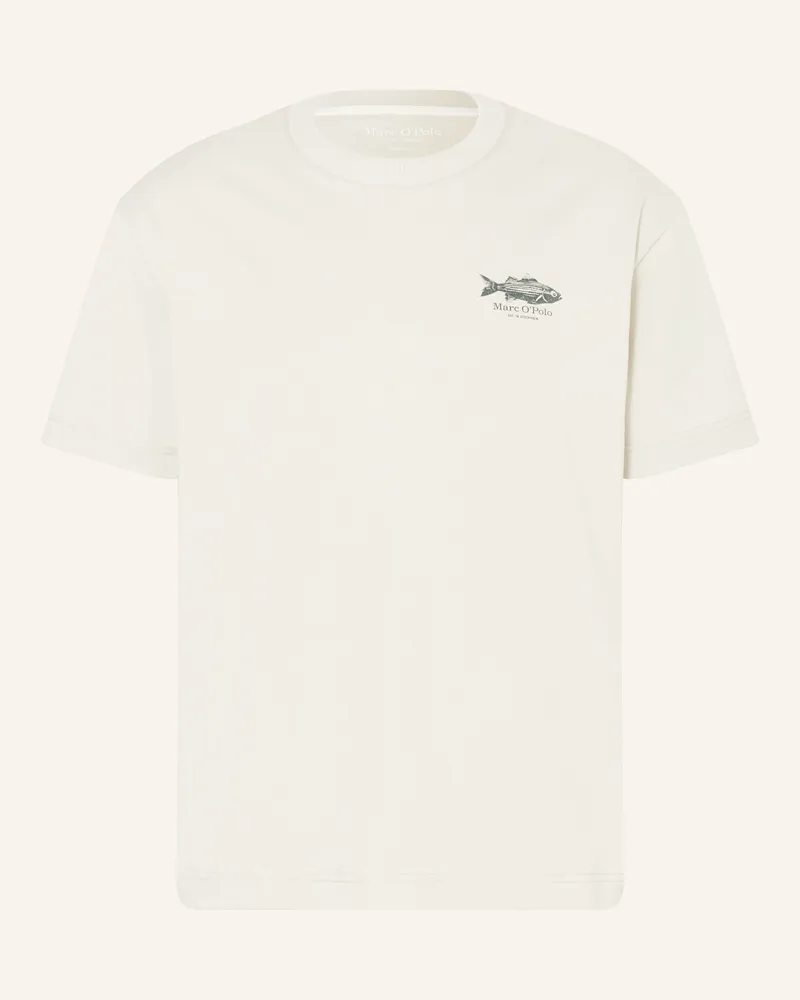 Marc O'Polo T-Shirt grau Hellgrau
