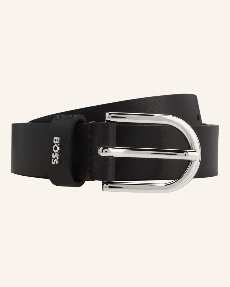 HUGO BOSS Business Gürtel SCARLET-A-BOSS_SZ25 Dunkelbraun