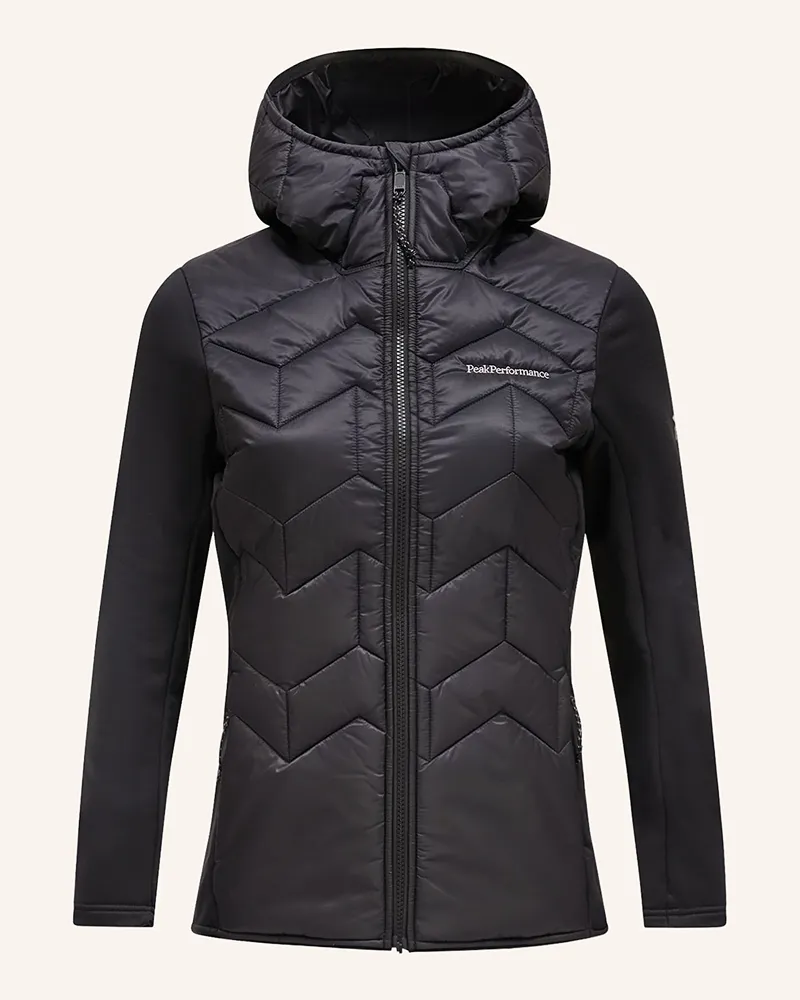 Peak Performance Hybrid-Steppjacke ELEVATE LINER Schwarz