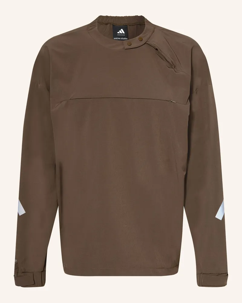 adidas Schlupfjacke Z.N.E. UNIFORM Dunkelbraun
