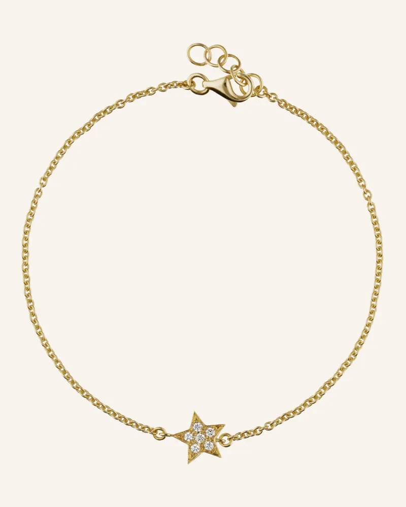 CADA Armband Tiny Star gold Gold
