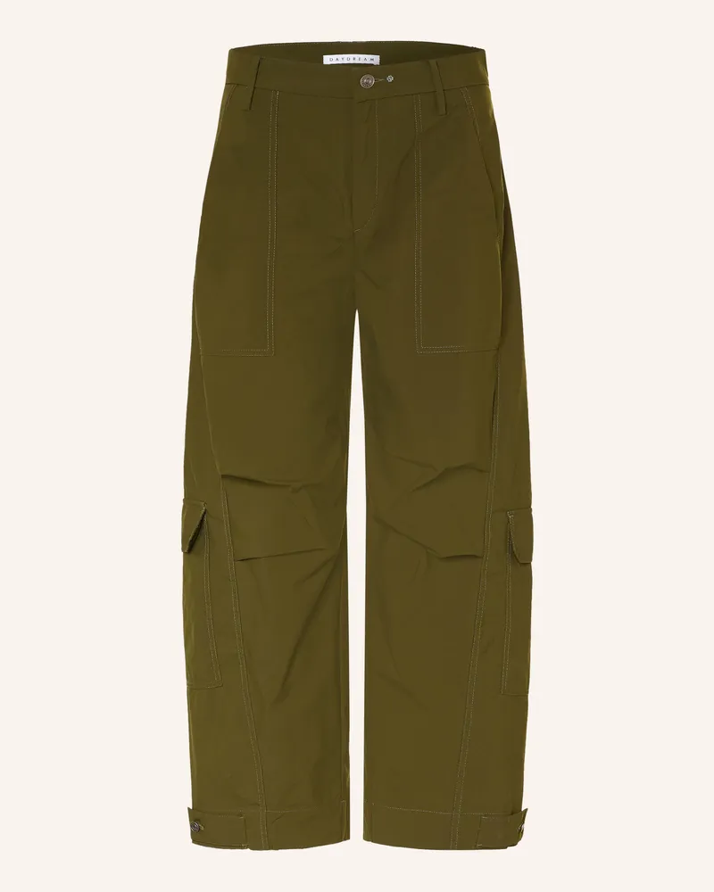 MAC Jeans 7/8-Cargohose Kumamoto gruen Oliv