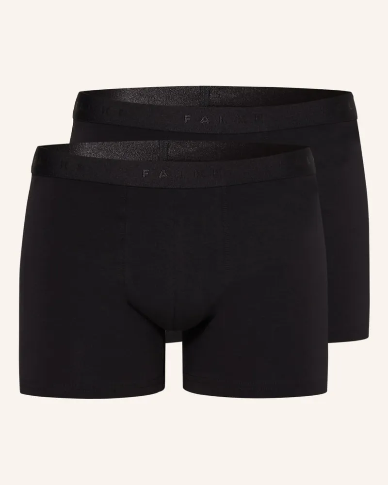 Falke 2er-Pack Boxershorts DAILY COMFORT Schwarz