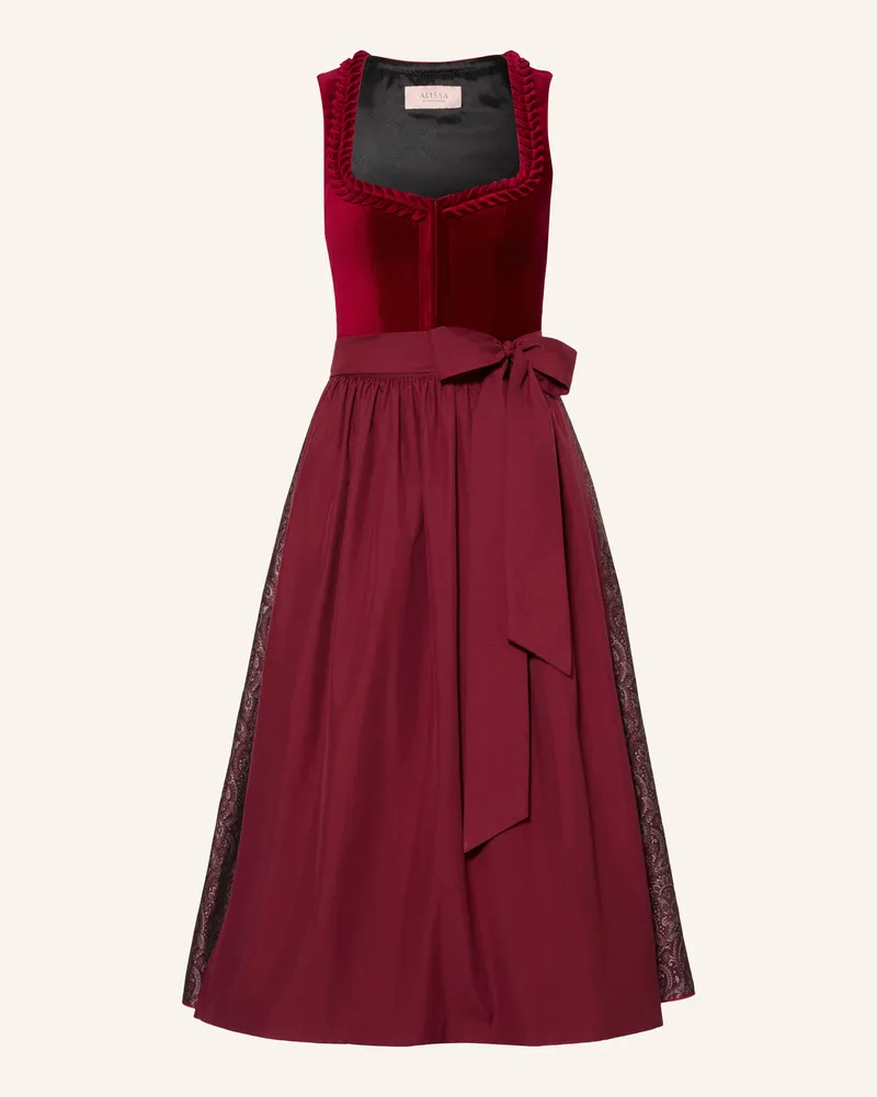KINGA MATHE Dirndl Tara rot Dunkelrot