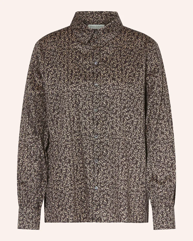 Marc O'Polo Hemdbluse Dunkelgrau