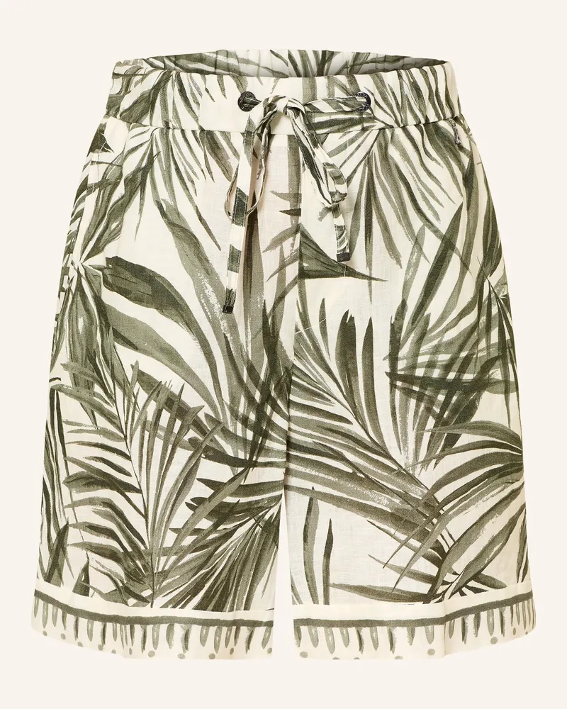 Bogner Leinenshorts Carmel gruen Dunkelgrün