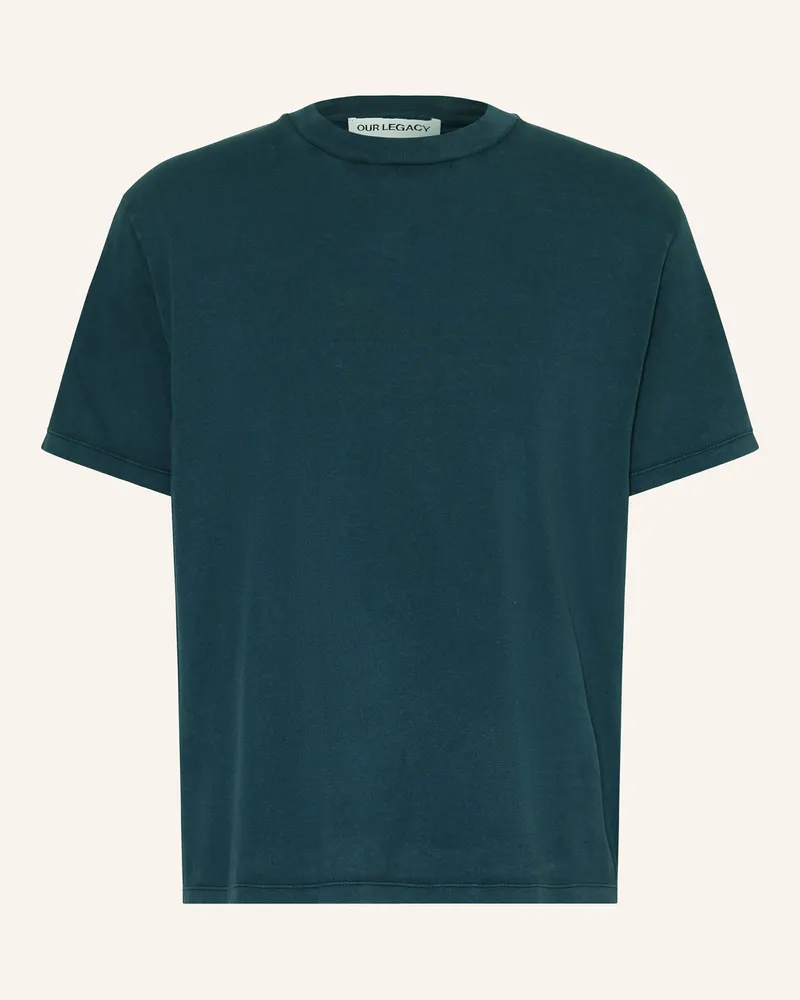 Our Legacy T-Shirt blau Petrol