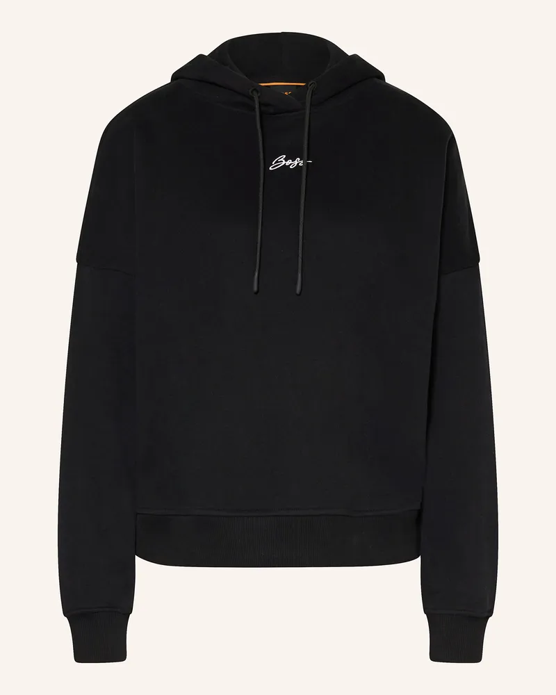 HUGO BOSS Hoodie Ehoody schwarz Schwarz