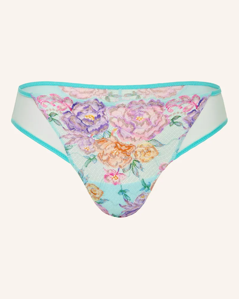 Marie Jo Slip Lisbeth Mit Glitzergarn blau Türkis