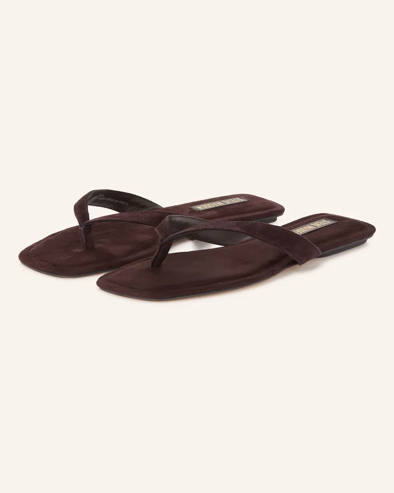 Steve Madden Zehentrenner TRELLA Dunkelbraun