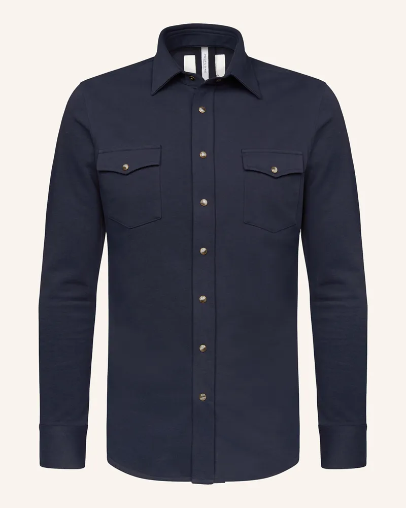 Profuomo Overshirt Dunkelblau