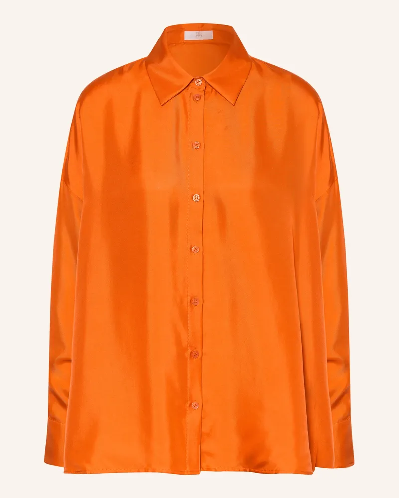 Riani Hemdbluse Aus Seide orange Orange