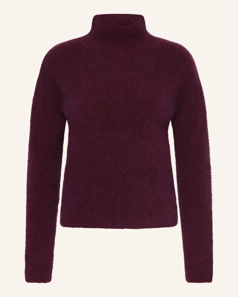 Darling Harbour Pullover Mit Alpaka rot Berry