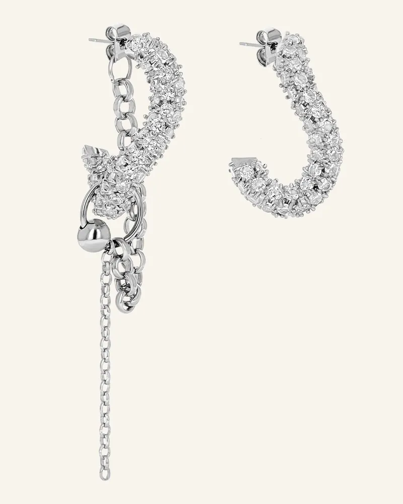 Justine Clenquet Ohrhänger LOTTA EARRINGS by GLAMBOU Silber