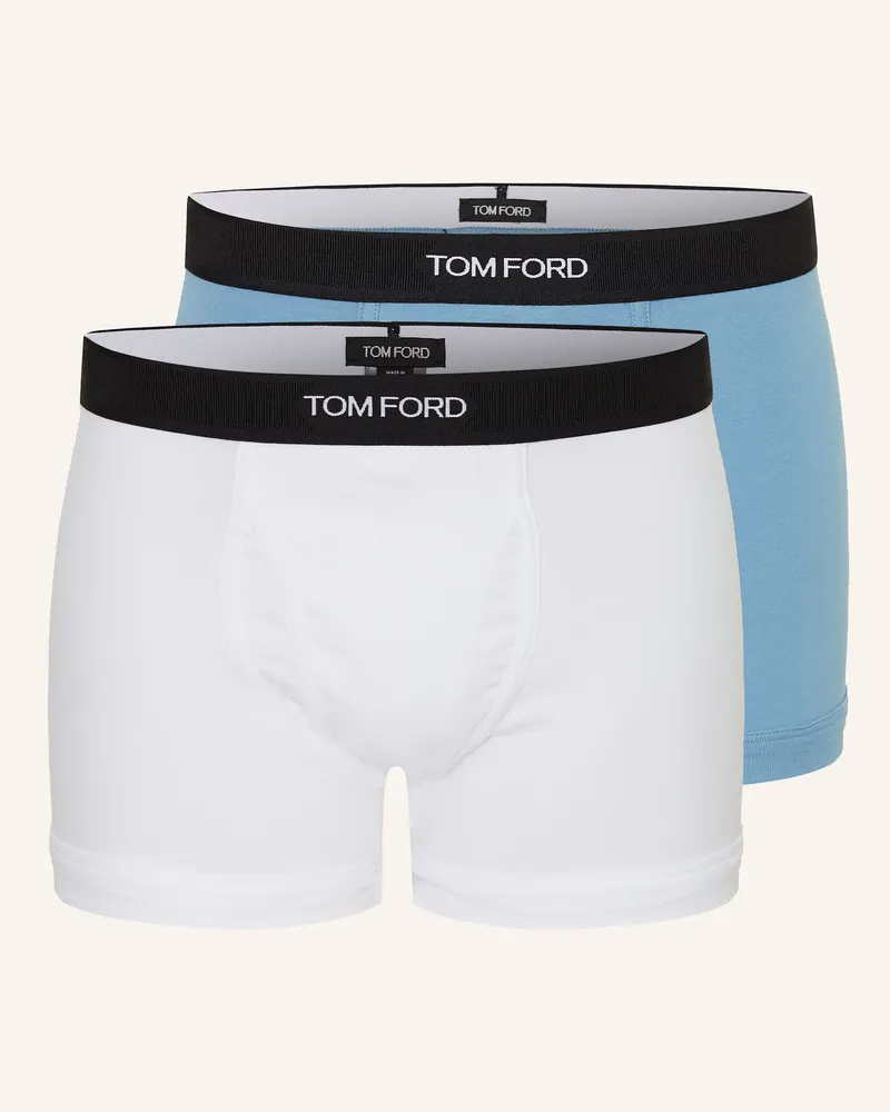 Tom Ford 2er-Pack Boxershorts Weiss