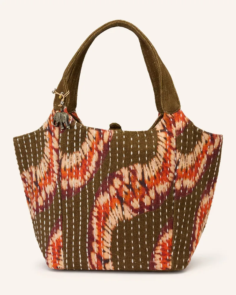 ANOKHI Shopper CHEYENNE LARGE Oliv