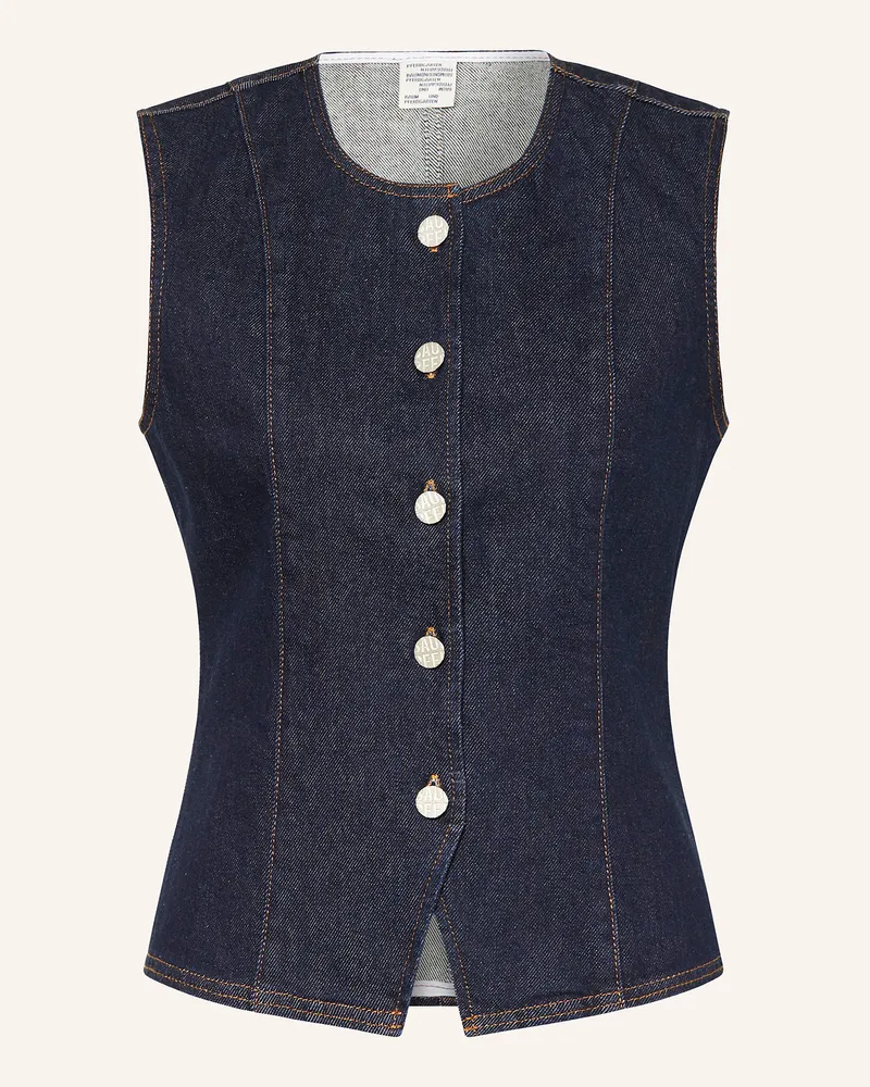 Baum und Pferdgarten Jeansweste Mene blau Dunkelblau