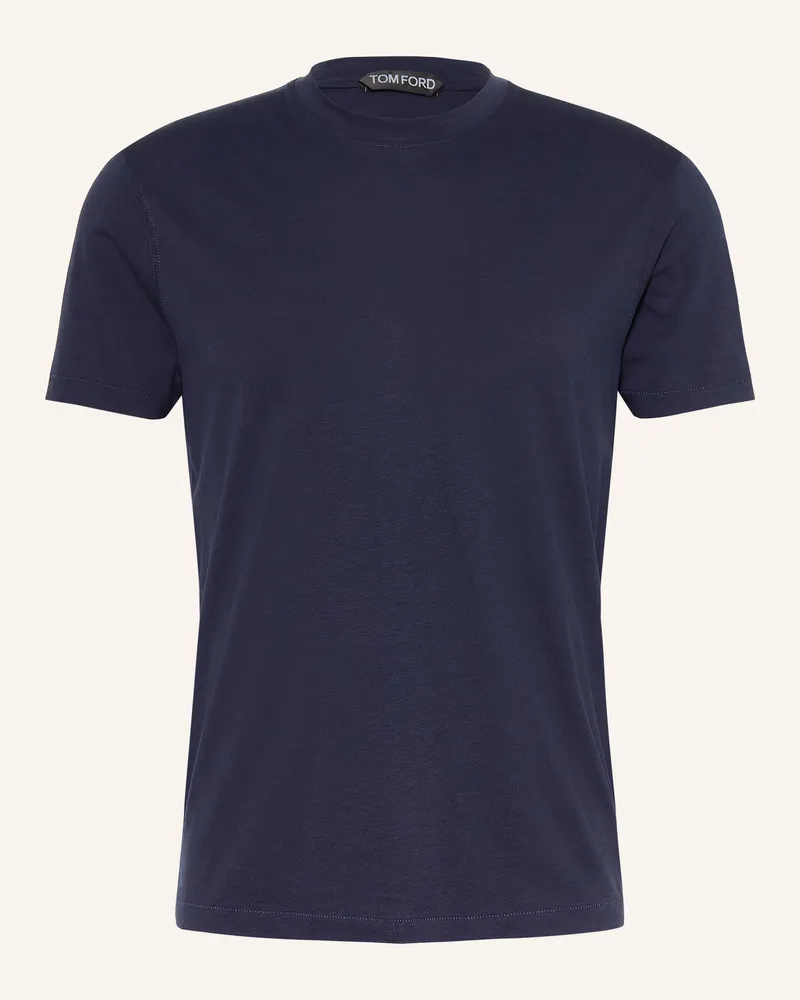 Tom Ford T-Shirt blau Dunkelblau