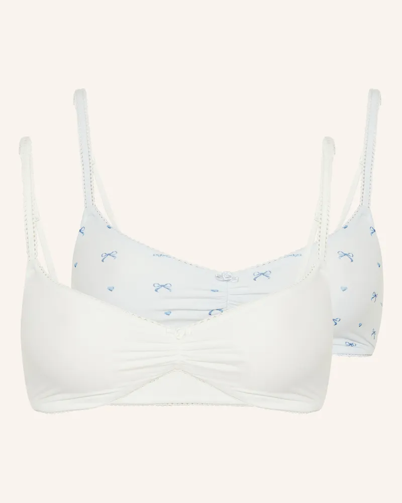 SKIMS 2er-Pack Bustiers Fits Everbody blau Marble