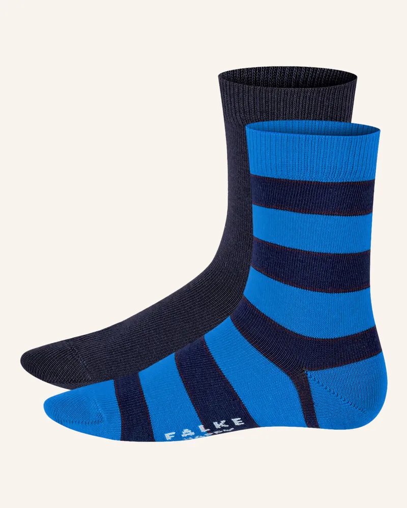 Falke 2er-Pack Socken HAPPY Blau