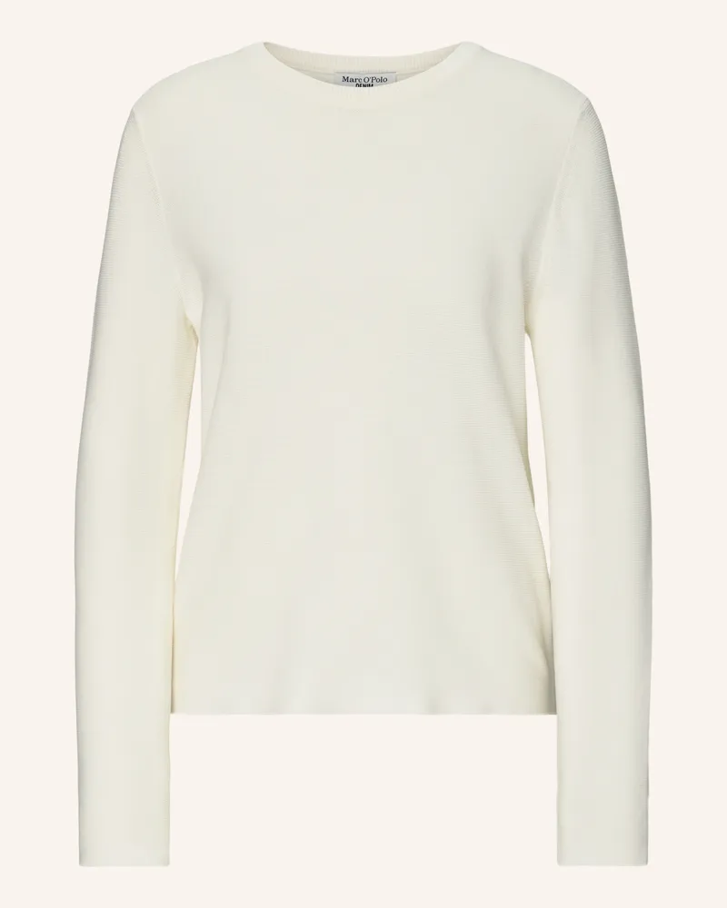 Marc O'Polo Pullover weiss Ecru