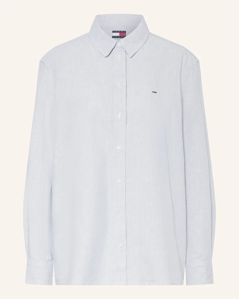 Tommy Hilfiger Hemdbluse Hellblau