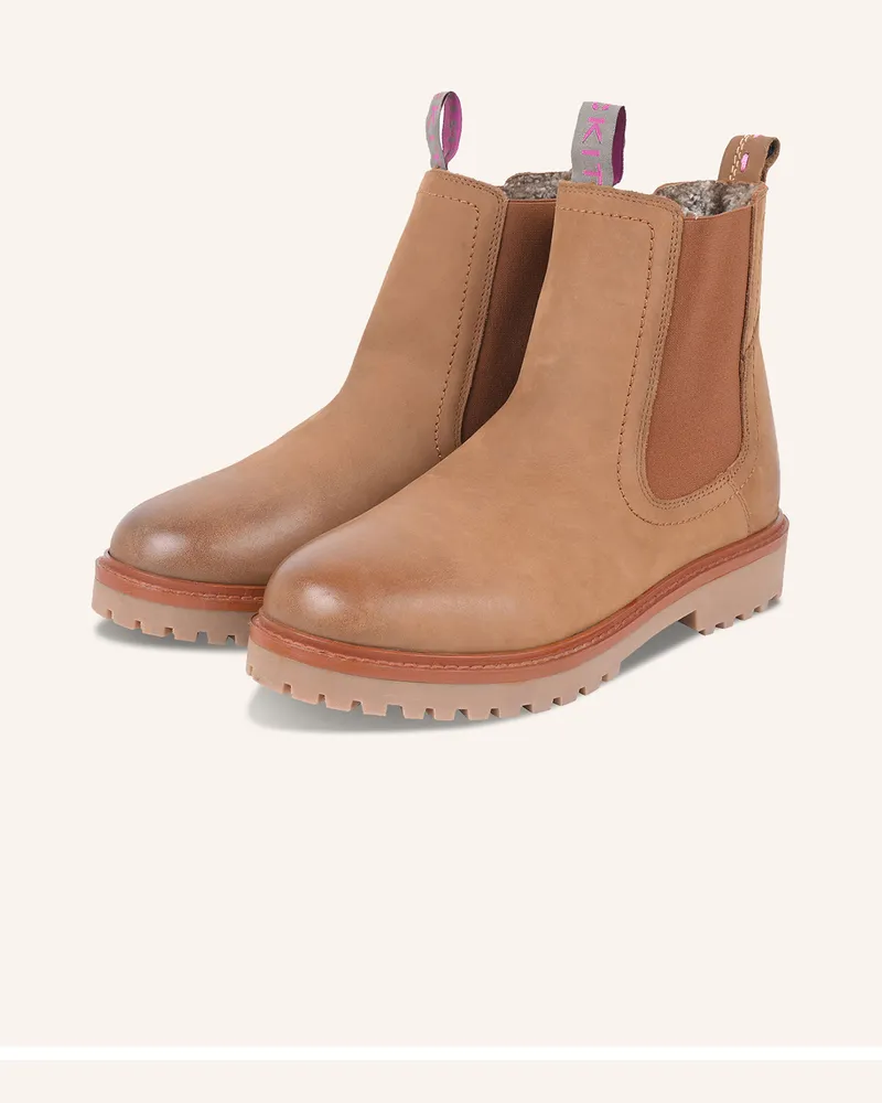 CRICKIT Chelsea-Boots Soa braun Cognac