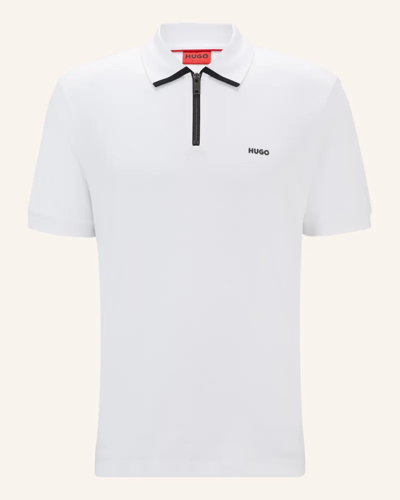 HUGO BOSS Poloshirt DALOMINO Regular Fit Weiss