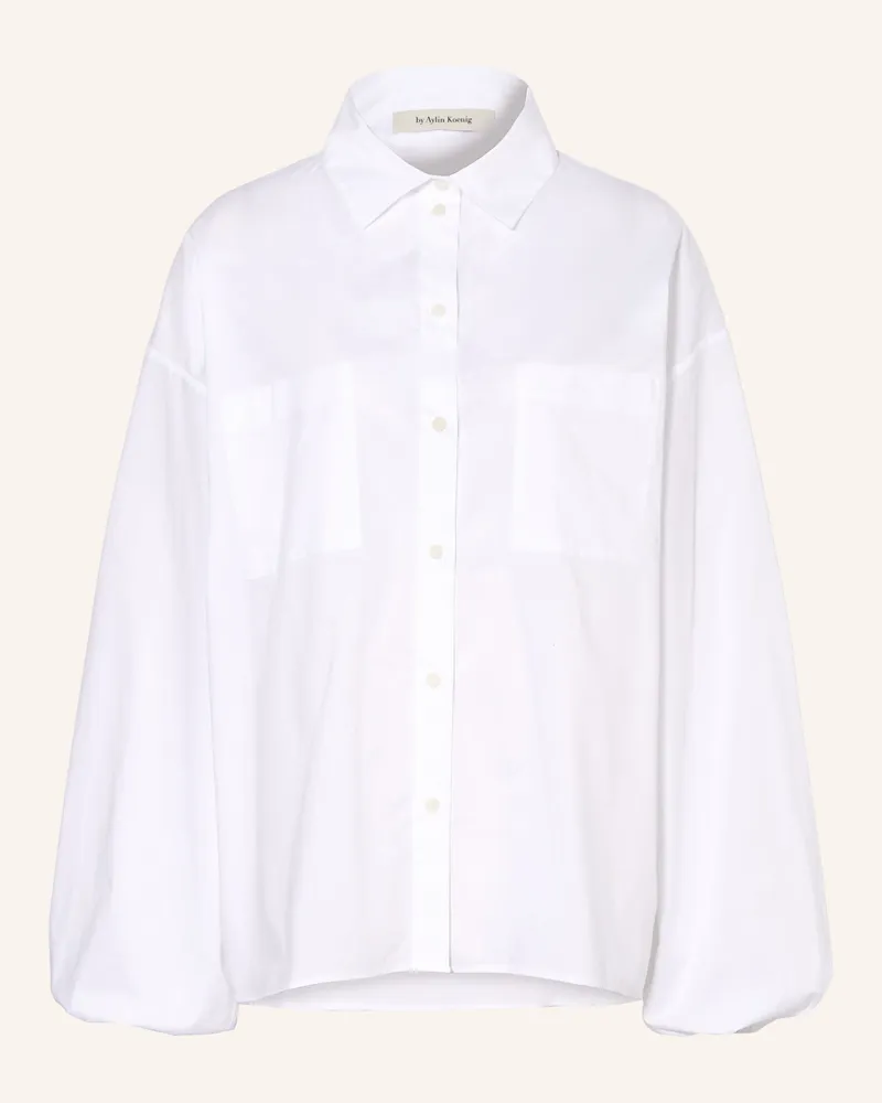 by Aylin Koenig Hemdbluse Elise weiss Weiss