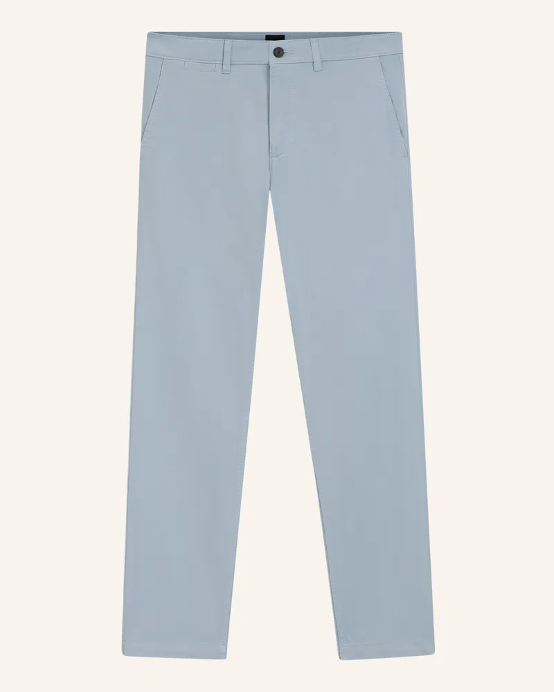 HUGO BOSS Chino Regular-1 Regular Fit blau Hellblau