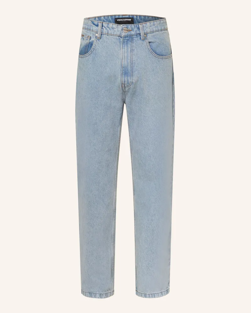 PEGADOR Jeans Baltra Baggy Fit blau 076