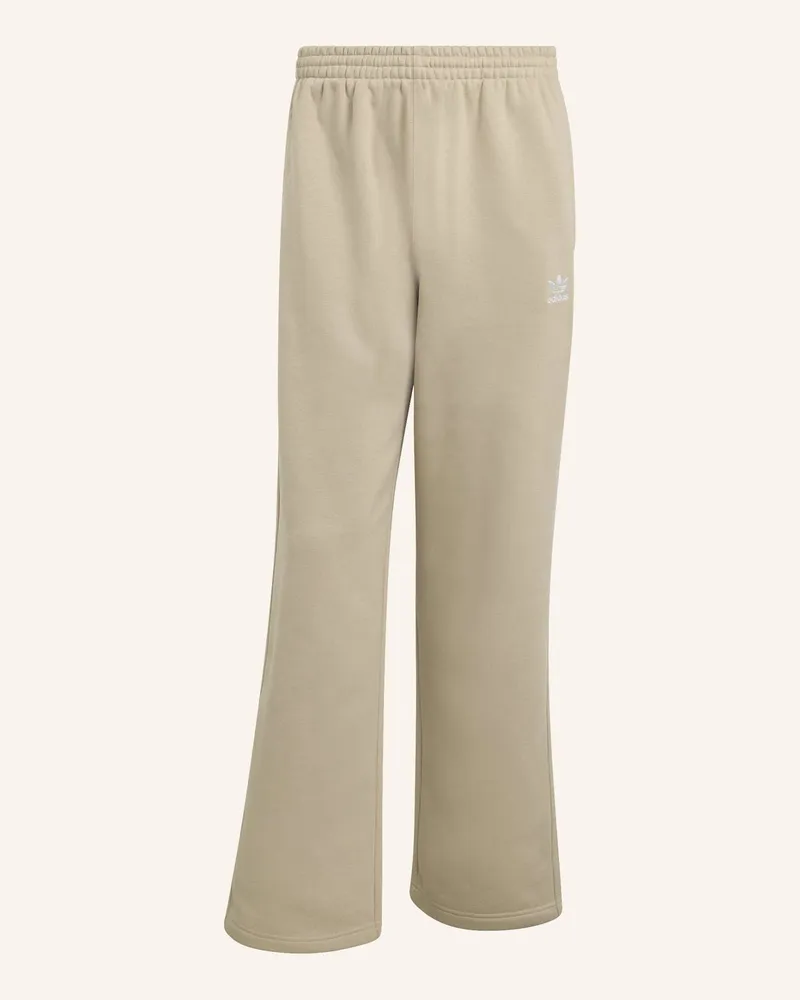 adidas TREFOIL ESSENTIALS OPEN HEM HOSE Beige
