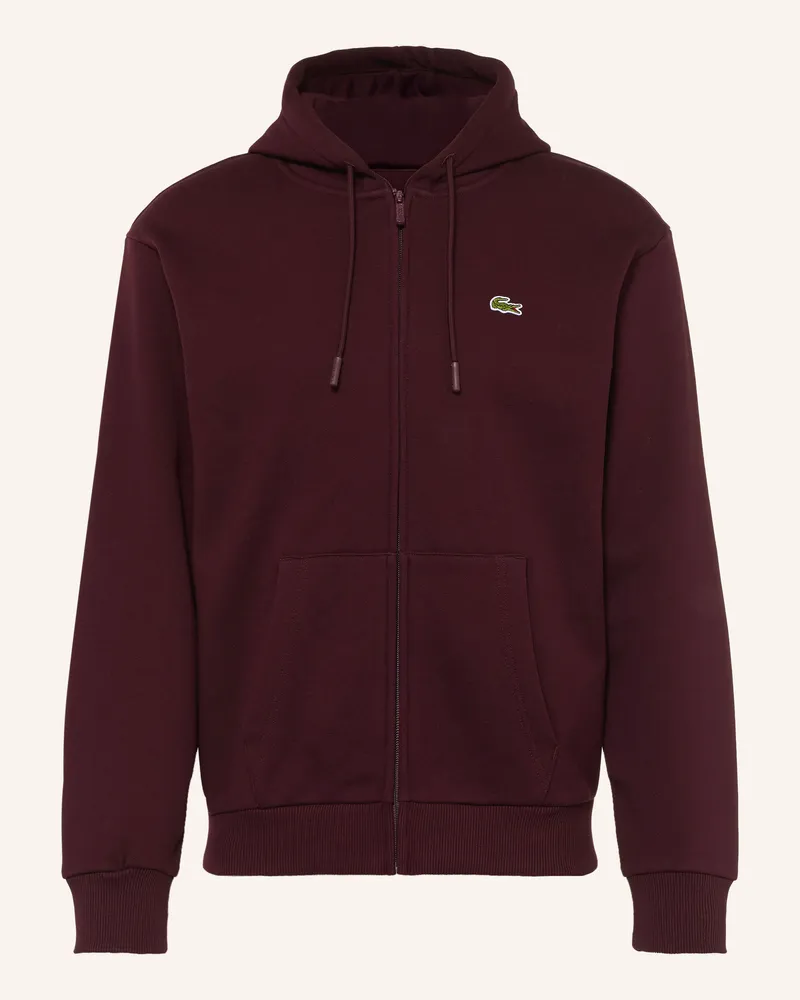 Lacoste Sweatjacke rot Dunkelrot